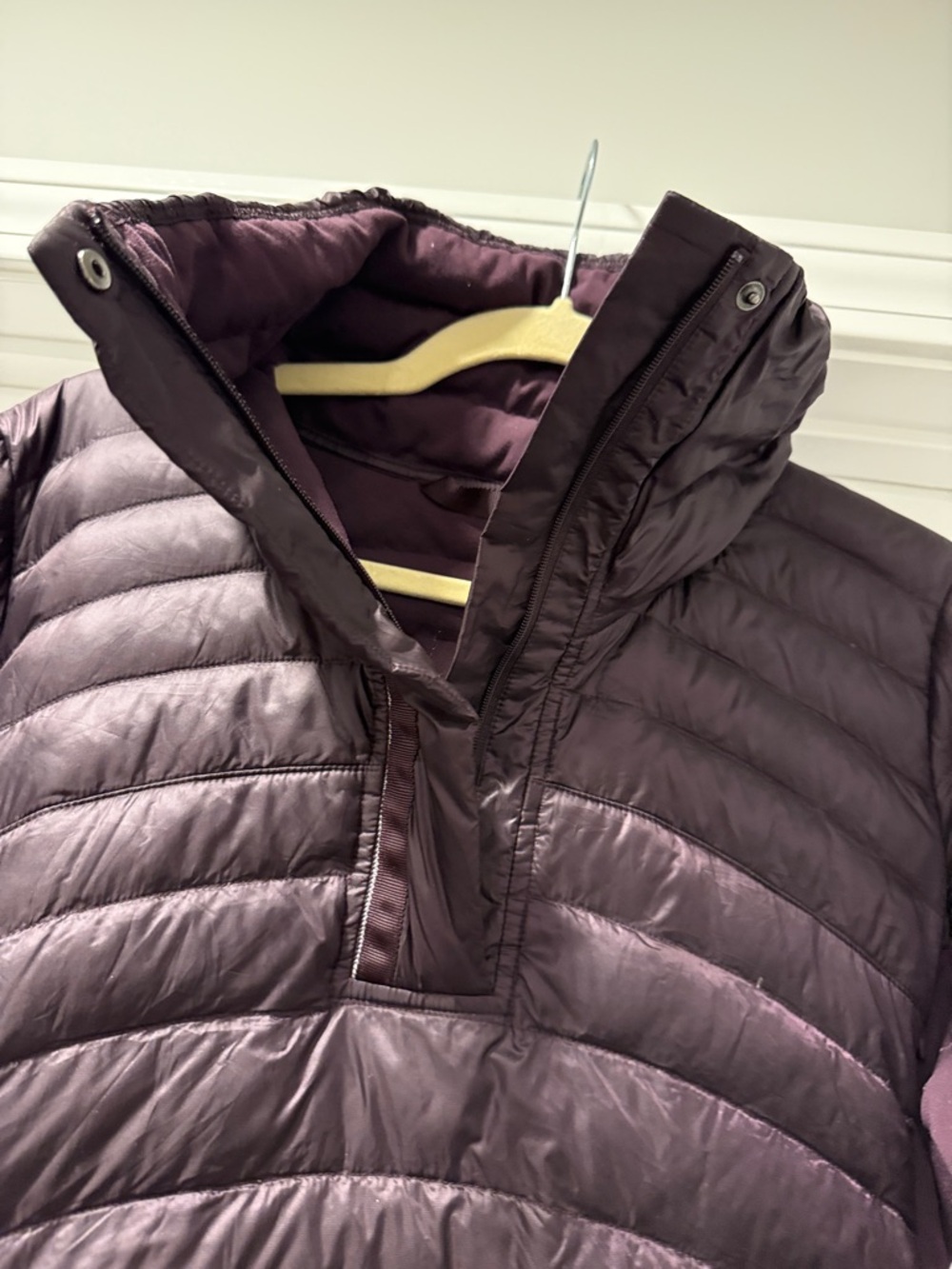 lululemon athletica Quilted Pullover Puffer Jacket in Plum - Picture 5 of 8